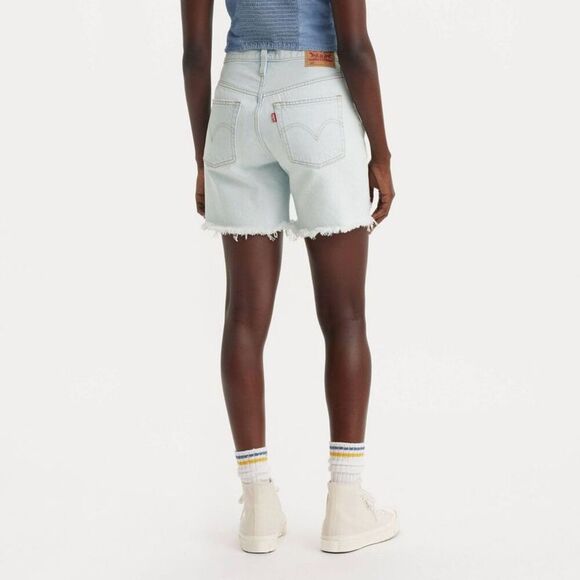Open Box - Levi's - Women's 501 Mid-Thigh Shorts - Fade Off 27 Fade Off - Picture 3 of 3